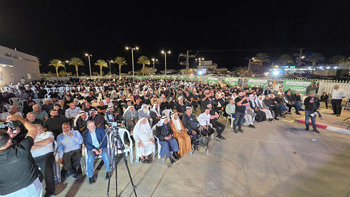 مهرجان انتخابي حاشد للموحدة في شقيب السلام